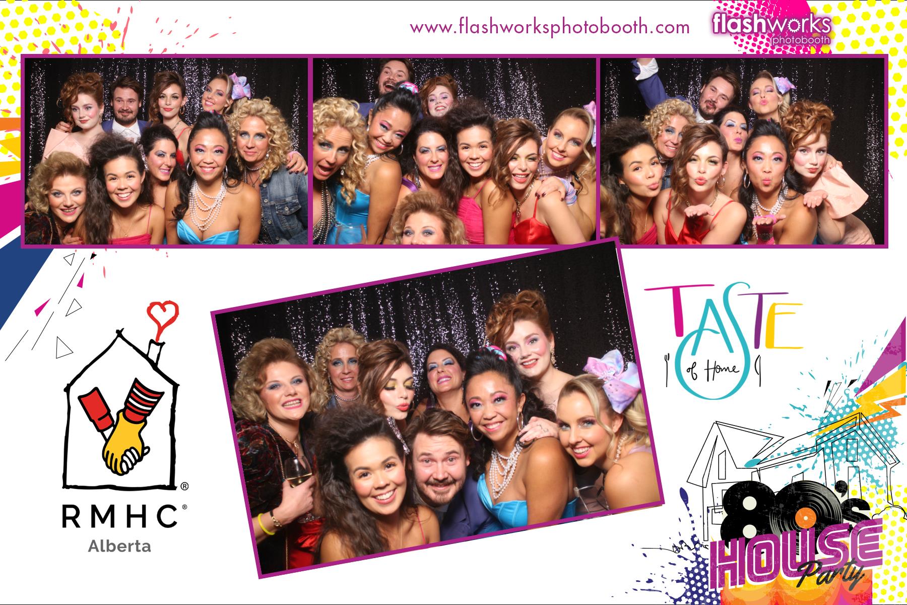 RMHC Alberta - Taste of Home Gala - 80s House Party | View more photos from the event at gallery.flashworksphotobooth.com/u/FlashworksPhotoboothInc/RMHC-Alberta-Taste-of-Home-Gala-80s-House-Party